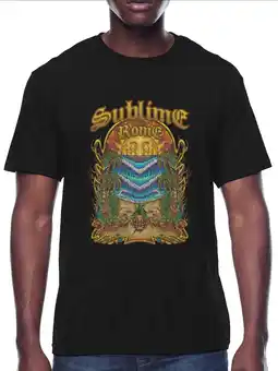 Walmart Sublime, Men's & Big Men's Graphic Tee Shirt, Sublime with Rome Cover, Sizes S-3XL offer