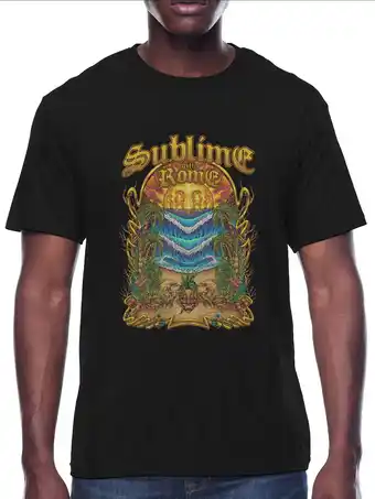 Walmart Sublime, Men's & Big Men's Graphic Tee Shirt, Sublime with Rome Cover, Sizes S-3XL offer