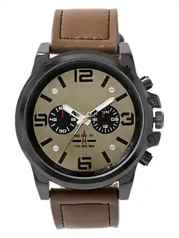 Walmart George Men's Adult Round 48mm Gunmetal Case Analogue Watch offer