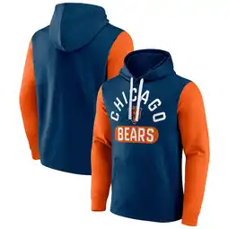 Walmart Men's Navy Chicago Bears Extra Point Pullover Hoodie offer