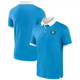 Walmart Men's Fanatics Blue Charlotte FC Second Period Polo Shirt offer