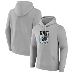 Walmart Men's Gray Minnesota United FC Official Logo Pullover Hoodie offer