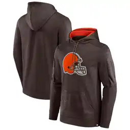 Walmart Men's Fanatics Brown Cleveland Browns On The Ball Pullover Hoodie offer