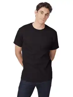 Walmart Hanes Men's Beefy-T Unisex Heavyweight Cotton T-Shirt, Sizes S-6XL offer