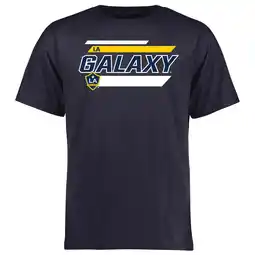 Walmart Men's Navy LA Galaxy Rising Bars T-Shirt offer