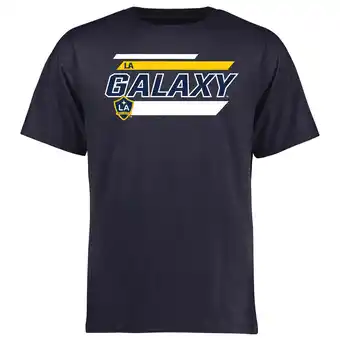 Walmart Men's Navy LA Galaxy Rising Bars T-Shirt offer