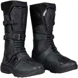 Walmart Tourmaster Highlander ADV Mens Leather Motorcycle Boots Black/Gray 11 USA offer