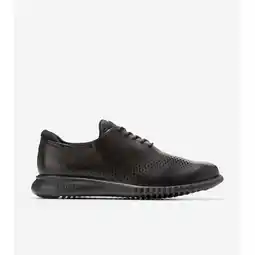 Walmart Cole Haan Mens 2.ZEROGRAND Laser Wingtip Oxford Black - C23832 BLACK LEATHER/BLACK offer