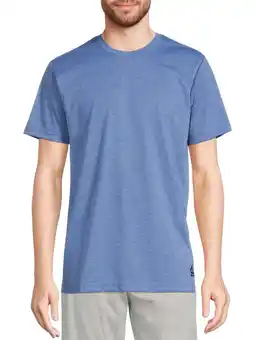 Walmart Reebok Men's Lounge Crew T-Shirt with Short Sleeves offer