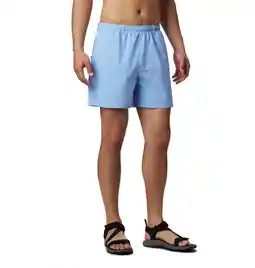 Walmart Columbia Mens Regular fit Swim Trunks Swimwear XXL Light Blue Solid offer