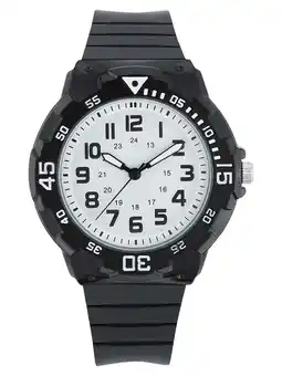 Walmart George Men's Black Strap Watch offer
