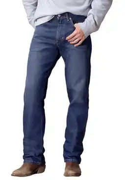 Walmart Levi's Men's Big & Tall Straight Leg Western Jeans offer