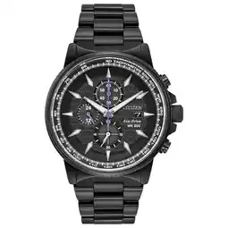 Walmart Citizen Men's Eco-Drive Marvel Black Panther Watch CA0297-52W offer