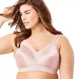 Walmart Playtex Women's Plus Size Playtex 18 Hour Ultimate Shoulder Comfort Wireless Bra 4693 offer