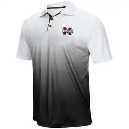 Walmart Men's Colosseum Gray Mississippi State Bulldogs Magic Team Logo Polo offer