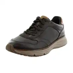 Walmart Rockport Weston Men's Fashion Sneakers Dark Brown Size 10.5 W offer