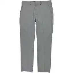 Walmart Perry Ellis Portfolio Mens Slim Fit Solid Suit Dress Pants Dark Gray 36 x 30 offer