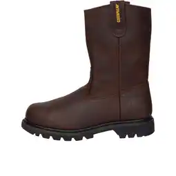Walmart CAT Footwear 220104 12 in. Mens Safety Steel Toe Streamline Boot, Medium - Charcoal & Dark Shadow offer