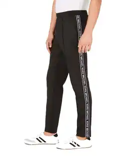 Walmart Michael Kors Mens Logo Athletic Track Pants, Black, XX-Large offer