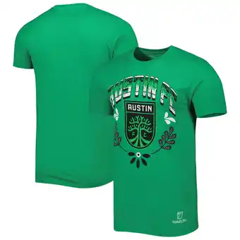 Walmart Men's Mitchell & Ness Green Austin FC Serape T-Shirt offer