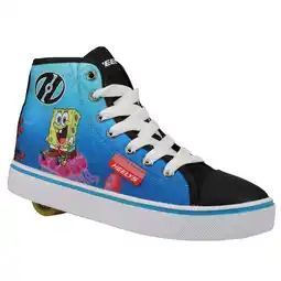 Walmart Heelys Unisex Kids Casual & Dress Wheeled Shoes Mid Top Low Profile Wheels Blue/Yellow, Size 10 offer