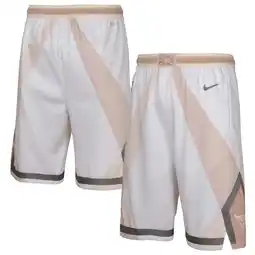 Walmart Youth Nike White Chicago Bulls 2024/25 City Edition Swingman Performance Shorts offer
