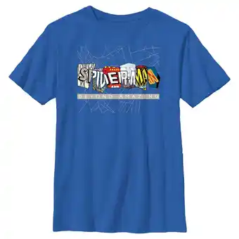 Walmart Boy's Marvel Spider-Man Beyond Amazing COMIC CLIPPINGS BEYOND T-Shirt offer
