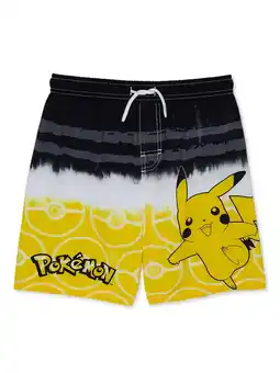 Walmart Pokemon Boys Swim Shorts, Sizes 4-16 offer