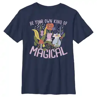 Walmart Boy's Peppa Pig Be Your Own Kind of Magical Forest Graphic T-Shirt offer