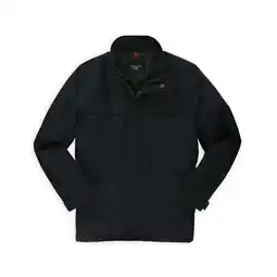 Walmart Dockers Mens Bonded Micro-Twill Jacket, Black, Small offer