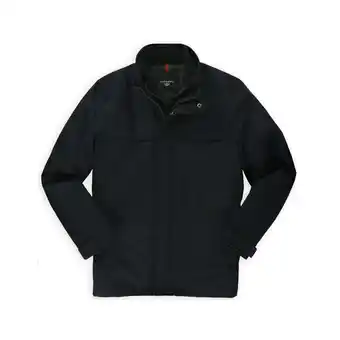 Walmart Dockers Mens Bonded Micro-Twill Jacket, Black, Small offer