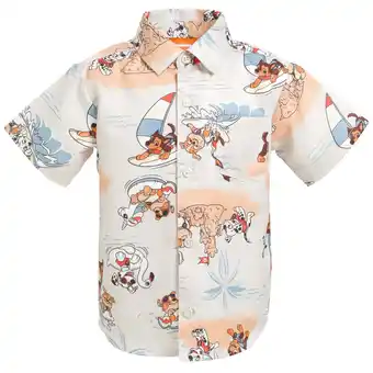 Walmart Paw Patrol Chase Marshall Rubble Little Boys Hawaiian Button Down Shirt Toddler to Big Kid offer