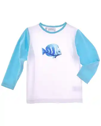 Walmart Rachel Riley girls Tropical Fish Rash Guard, 5Y offer