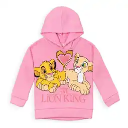 Walmart Disney Lion King Simba Nala Fleece Pullover Hoodie Toddler to Big Kid offer