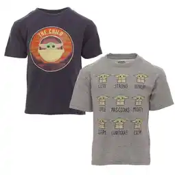 Walmart Star Wars Yoda 2 Pack Pullover T-Shirts Toddler to Big Kid offer
