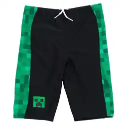 Walmart Minecraft Creeper UPF 50+ Swim Jammers Swimsuit Little Kid to Big offer