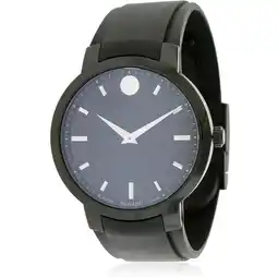 Walmart Movado Gravity Rubber Men's Watch, 0606849 offer