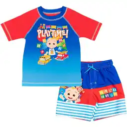 Walmart CoComelon Athletic Rash Guard (Boy's), Size 12 Months offer
