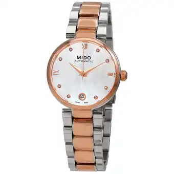Walmart Mido Baroncelli Donna Automatic Diamond Ladies Watch M022.207.22.116.10 offer