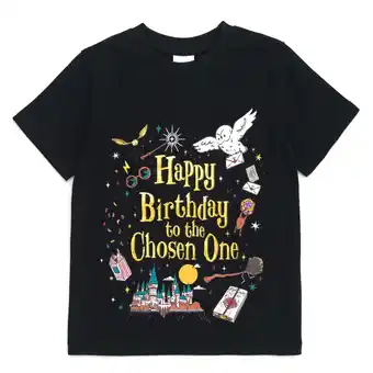 Walmart Harry Potter Birthday Vintage Wash T-Shirt Little Kid to Big offer