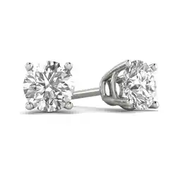 Walmart 1/2 Carat TW Diamond Stud Earrings in 14k White Gold (H.I2) offer