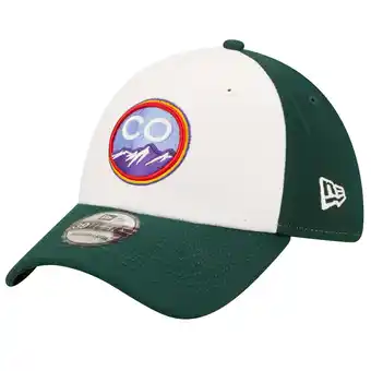 Walmart Men's New Era White Colorado Rockies 2022 City Connect 39THIRTY Flex Hat offer