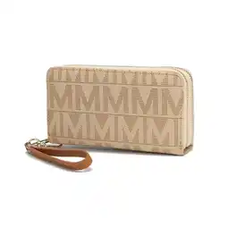 Walmart MKF Collection Wristlet Wallet for Women, Vegan Leather Handbag Purse by Mia K offer