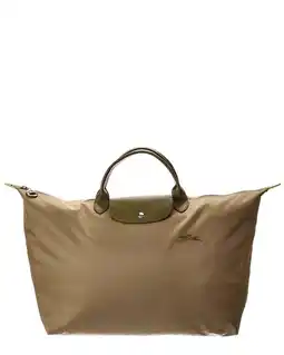 Walmart Longchamp Le Pliage Original Large Canvas Short Handle Travel Bag, Green offer