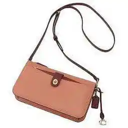 Walmart Coach C5368 Noa Pop Up Messenger In Colorblock In Brass/Light Coral Multi offer