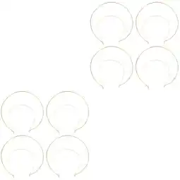 Walmart 2 PCS Gold Headpiece Crown Headband Hair Decoration Bride offer