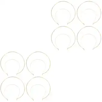 Walmart 2 PCS Gold Headpiece Crown Headband Hair Decoration Bride offer