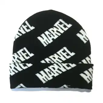 Walmart Marvel Repeat Print Beanie offer