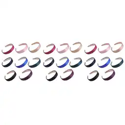 Walmart Raindrops 24 Pcs Wide Elastic Fashion Headbands Head Hair Accessory Headwear for Women Girls offer