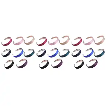 Walmart Raindrops 24 Pcs Wide Elastic Fashion Headbands Head Hair Accessory Headwear for Women Girls offer